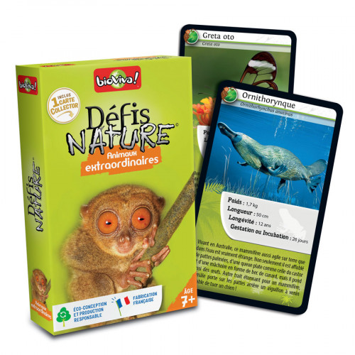 Jeu Défis Nature Animaux extraordinaires