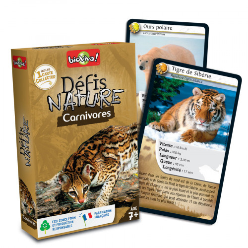 Jeu Défis Nature Carnivores