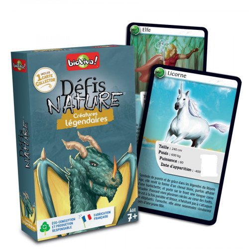 Jeu Défis Nature Créatures légendaires