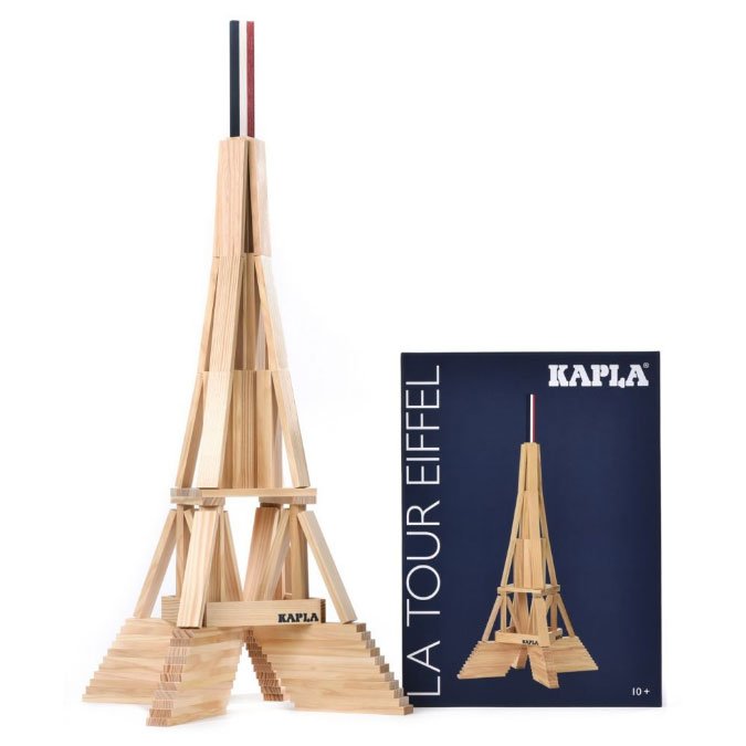 Jeu De Construction En Bois Kapla La Tour Eiffel Scrapmalin