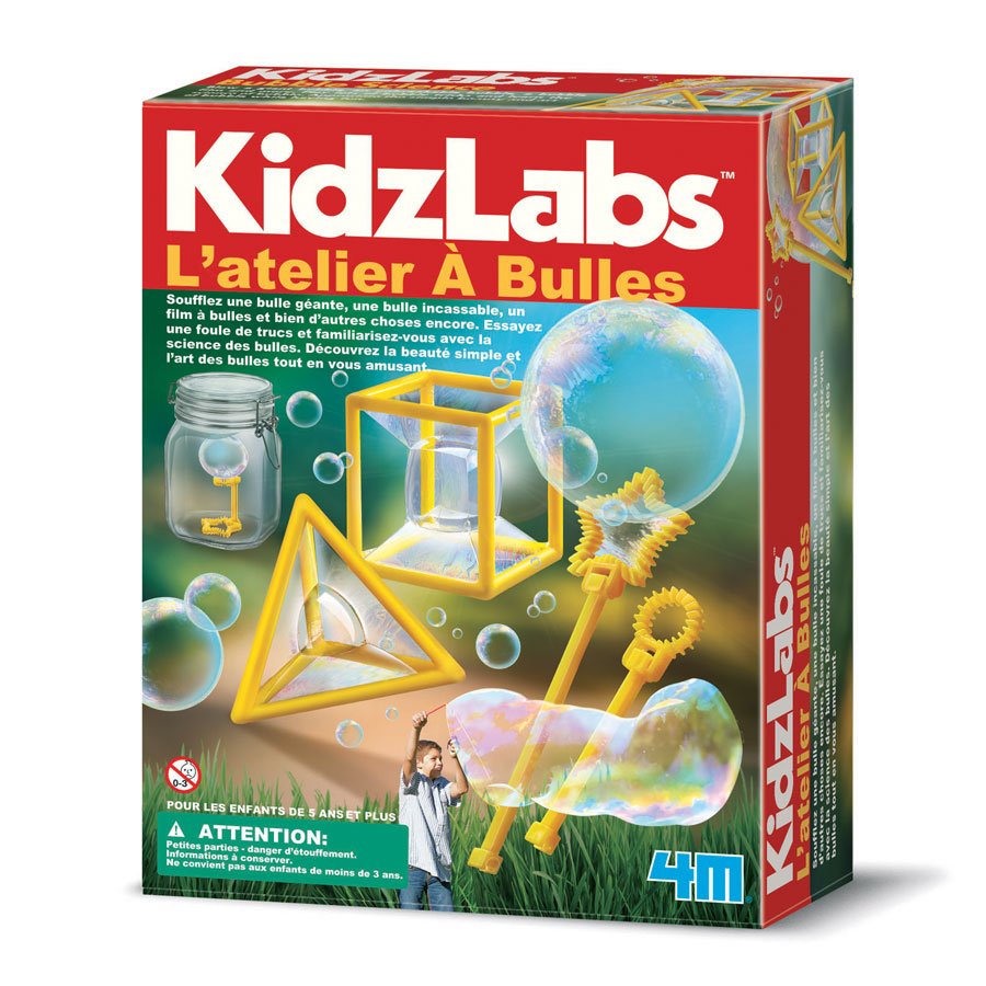 Kidzlabs - Kit l'Atelier à bulles