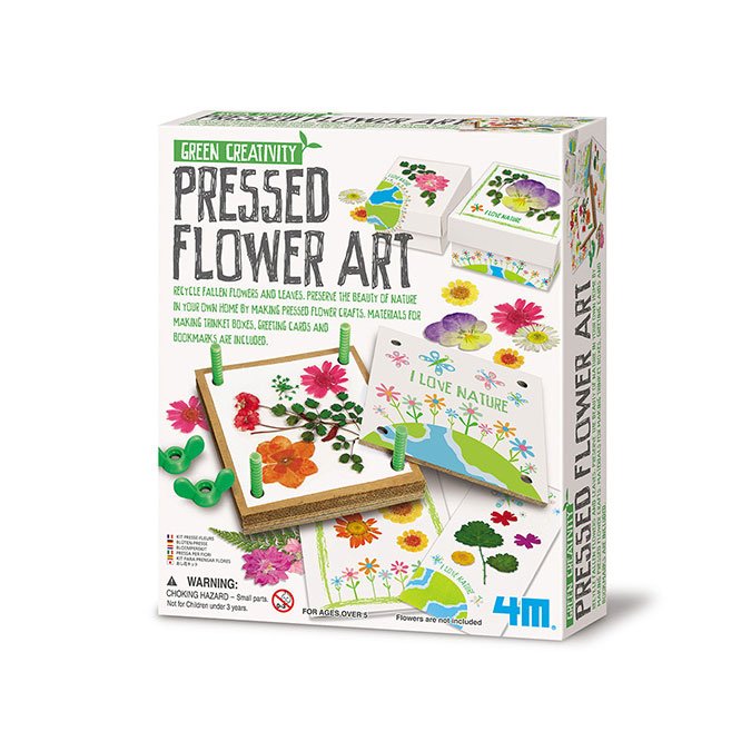 Green Creativity - Kit fleurs pressées