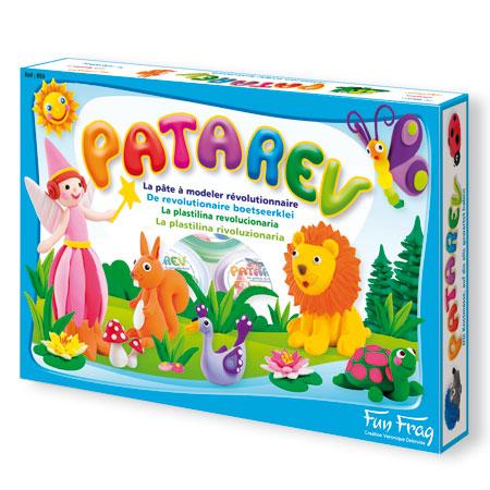 Coffret de pâte à modeler Patarev - 6 pots de 18 g coloris assortis