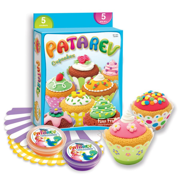 Pâte à modeler Patarev - Cupcakes