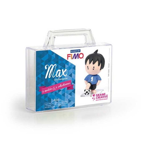 Kit de modelage Fimo Figurine Max Le Champion
