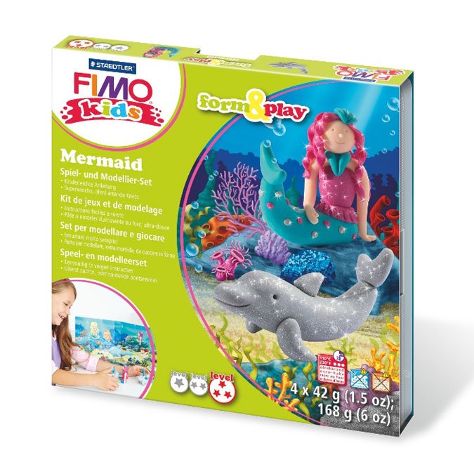 Kit de modelage Fimo Kids Sirène