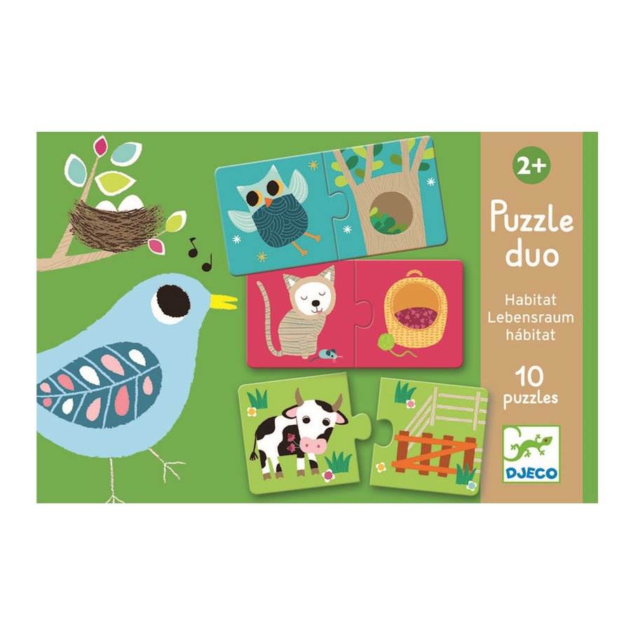 Puzzle duo - Les Animaux