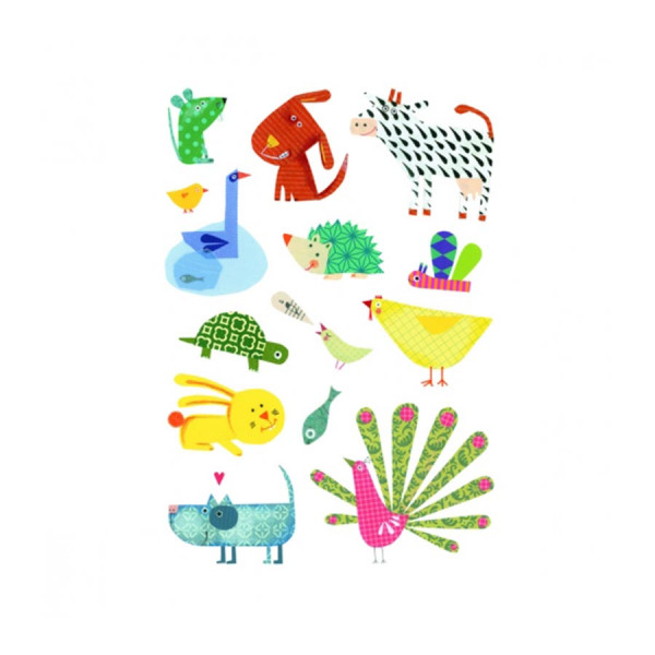Gommettes Baby - Animaux Familiers - 93 pcs