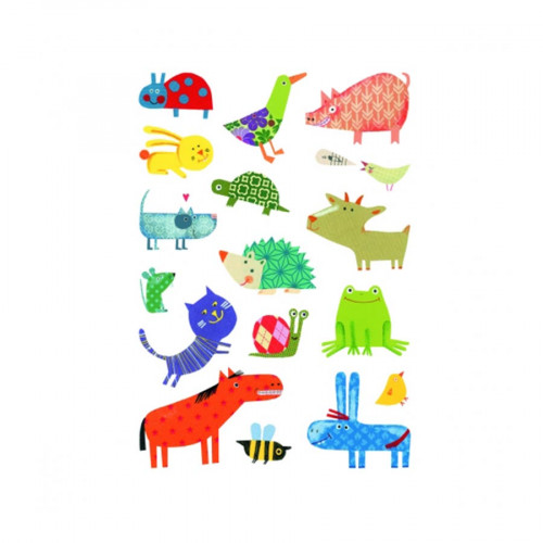Gommettes Baby - Animaux Familiers - 93 pcs