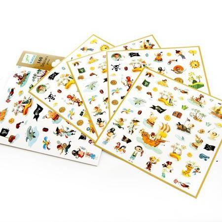 Stickers - Pirates - 160 pces