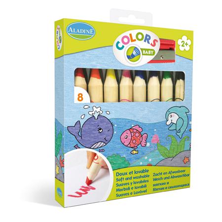 Crayons jumbo - x 8