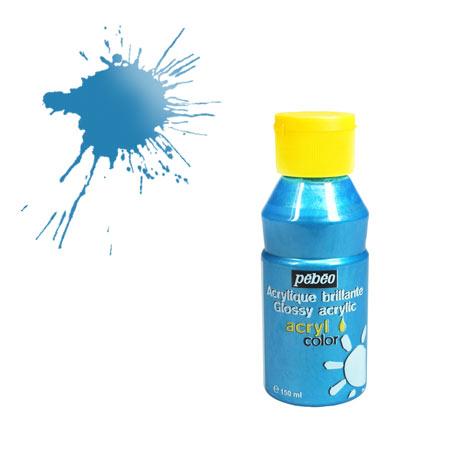 Acrylcolor - 150 ml - Turquoise nacré