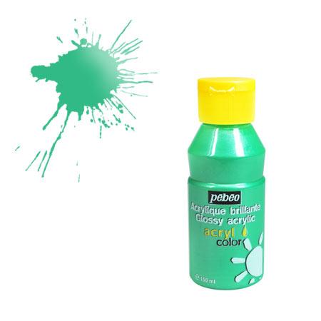 Acrylcolor - 150 ml - Vert nacré