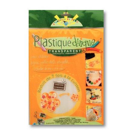 4 feuilles de plastique dingue imprimable A4 - Transparent - Graine  Créative