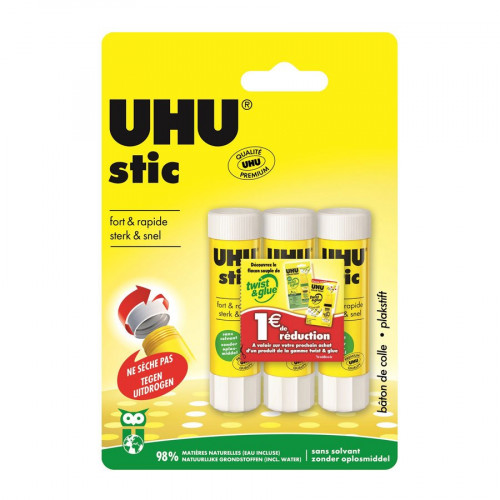 Bâtons de colle - 8,2 g - 3 pcs