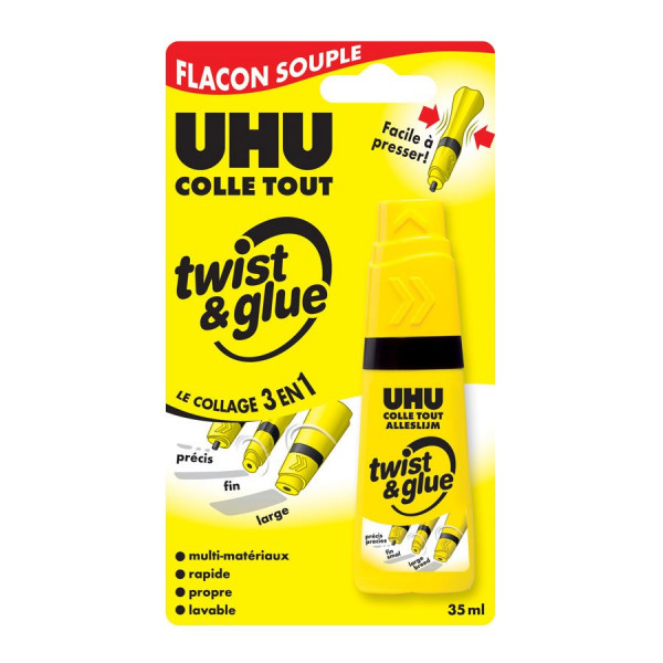 Colle multi-usages - Sans solvant - Twist & glue - 35 ml