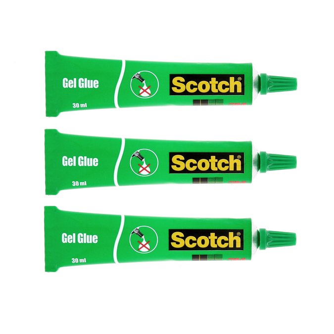 Tube de colle Scotch® Gel universel, pack de 24 tubes, 30 ml