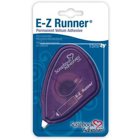E-Z Runner - adhésif permanent et fin