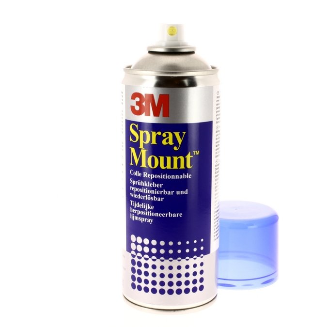 Colle aérosol SprayMount - repositionnable - 400 ml