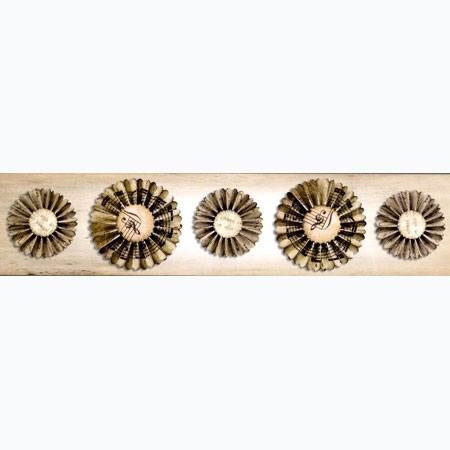 Sizzlits Decorative Strip die - Tim Holtz - Mini rosettes de papier