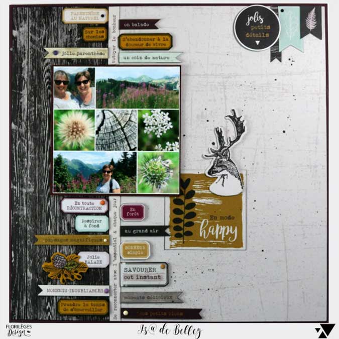 Die Set Moments de liberté - 4 pcs