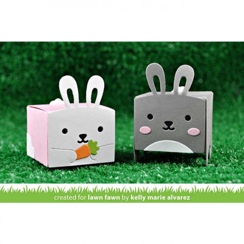 Die Set Lapin pour Mini boîte cadeaux