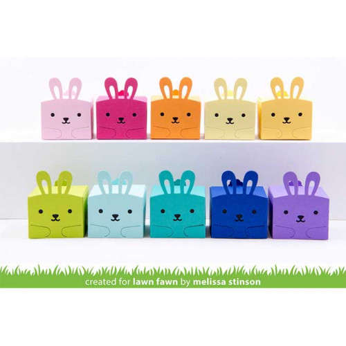 Die Set Lapin pour Mini boîte cadeaux