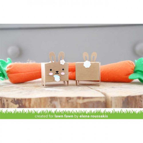 Die Set Lapin pour Mini boîte cadeaux