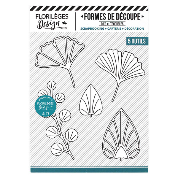 Die Set Feuillages Déco - 5 pcs