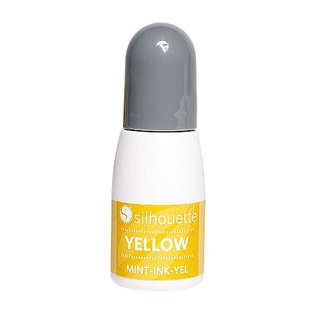 Encre pour tampon Mint - jaune - 5 ml