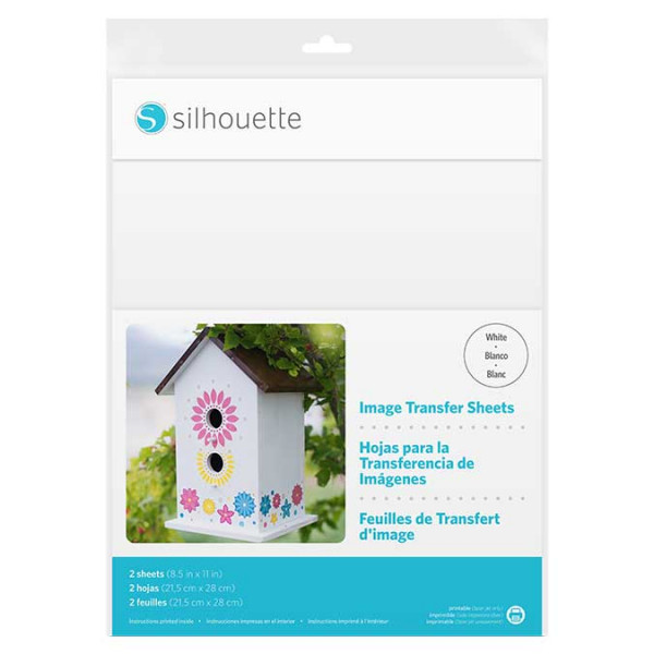 Papier transfert imprimable - 21,6 x 28 cm - 2 pcs