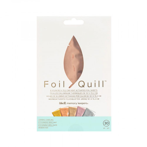 Assortiment #1 de 30 feuilles de Foil - 10 x 15 cm