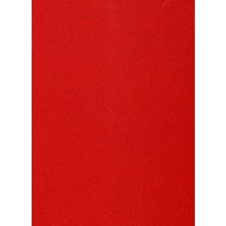 Roboflock pour transfert sur textile - 29 x 21 cm - Velours Rouge vif