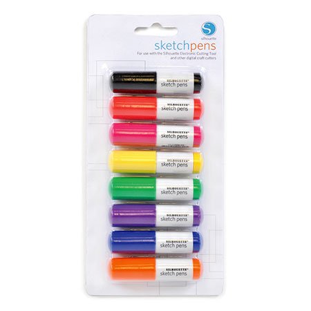 Silhouette - Lot de 8 stylos bille - Sketch pens