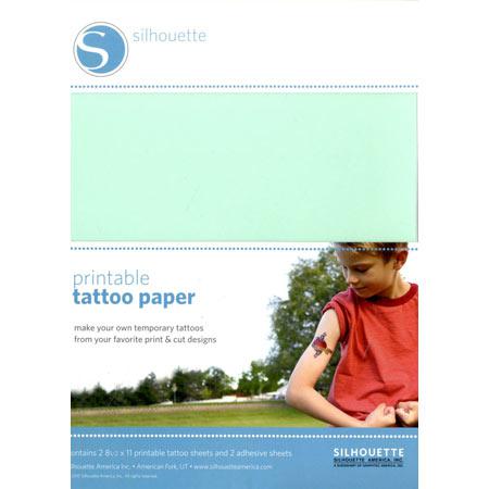 Papier pour tatouage temporaire - 2 feuilles