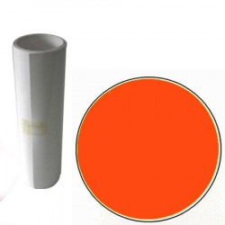 Film vinyle adhésif - 10 m - Orange Brillant