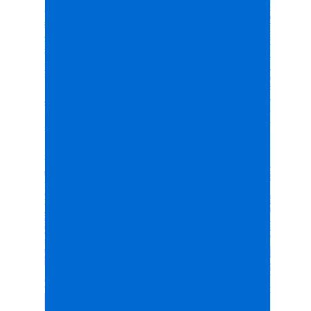 Roboflex pour transfert sur textile - 34 x 21 cm - Bleu mat