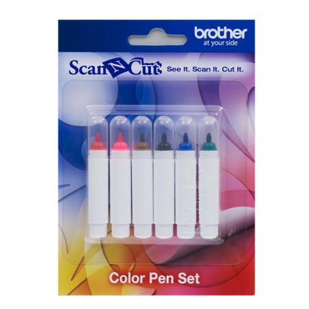 ScanNCut - Ensemble de stylos couleur - 6 pces