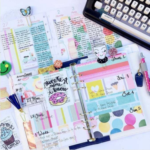 Planner Punch Board pour reliures