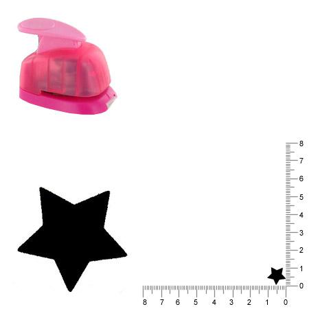 Mini perforatrice - Etoile - 1 cm