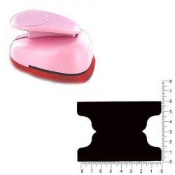 Maxi perforatrice - Etiquette - 6 cm