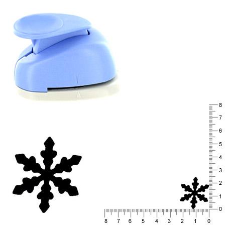 Moyenne perforatrice - Flocon de neige 5 - 2.5 cm