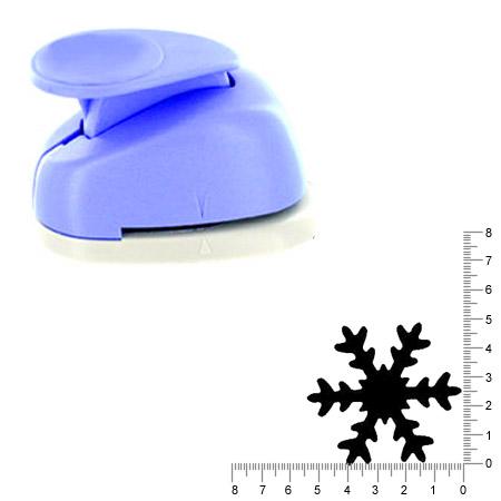 Geante perforatrice - Flocon de neige 3 - Env 4.7 cm