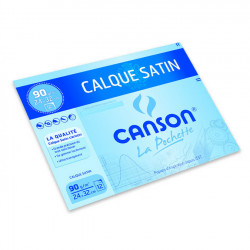 Papier calque 90g pochette de 12 feuilles