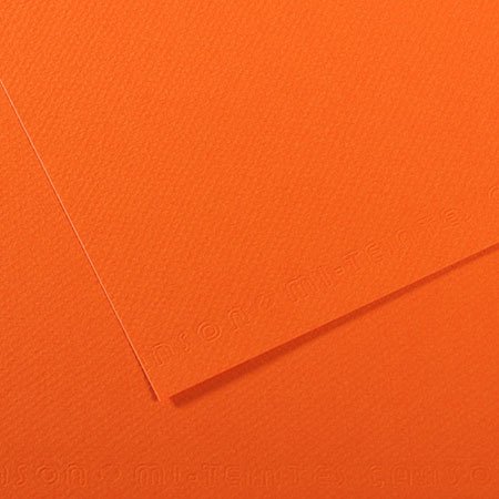 Papier Mi-Teintes - 50 x 65 cm - 160 g/m² - orange (453)