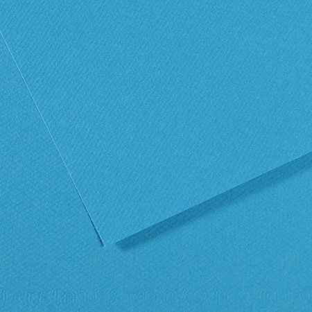 Papier Mi-Teintes - 50 x 65 cm - 160 g/m² - bleu turquoise (595)
