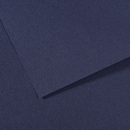 Papier Mi-Teintes - 50 x 65 cm - 160 g/m² - bleu indigo (140)