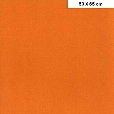 Etival - Papiers dessin à grain couleur - 160g - 50 x 65 cm - Orange