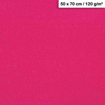 Papier Maya - 120g - Rose fuchsia - 50 x 70 cm