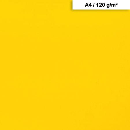 Papier Maya A4 120 g/m² Jaune soleil